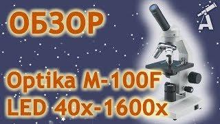 Review of microscope Optika M-100F LED 40x-1600x Mono