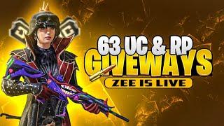 pubg mobile live uc custom rooms uc giveaway rooms#zeeisLive #pubgmobile#gaminG