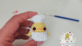 Amigurumi Chef Chick Tutorial  Easy #chick #crochet #completeamigurumitutorial #chef