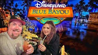 DISNEYLAND BLUE BAYOU DINNER! BEST Restaurant & its inside Pirates of the Caribbean Ride! MUST DO!