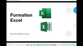 Cours Excel N°1 : L'interface d'Excel et ses fonctionnalités _ Niveau débutant