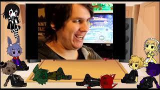 Реакция Фнаф на Сумочкина "Обзор Five Nights at Freddy's: Security Breach"