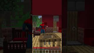 MINECRAFT SUPERHEROES REALISTIC GAMEPLAY #shorts #minecraft