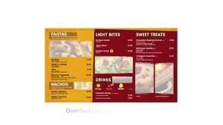 Dynamic Digital Menu Boards from Signagelive HD