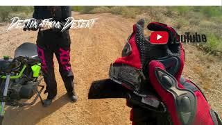 ARIZONA DIRT BIKE RIDE - The Wife's First Time - Destination Desert #Arizona #desertlife