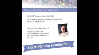 NCCIH Webinar At the Interface Introduction