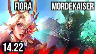 FIORA vs MORDEKAISER (TOP) | 7/2/15 | KR Master | 14.22