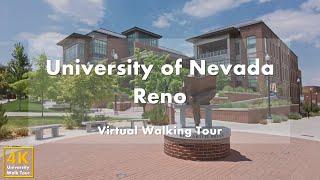 University of Nevada, Reno [Part 1] - Virtual Walking Tour [4k 60fps]