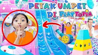 LEIKA MAIN PETAK UMPET DI PLAYGORUND PLAYTOPIA  TOMPEL BINGUNG CARI LEIKA YANG SEMBUNYI