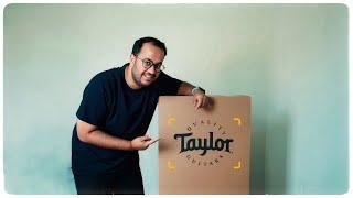 Unboxing and First Impressions of This Beautiful Taylor Guitar!