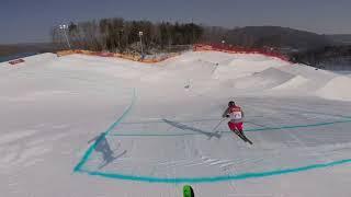 2018 Olympic Ski Cross Course - Ian Deans & Kris Mahler Test