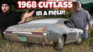 ABANDONED 1968 CUTLASS FOR $800! WILL IT RUN & DRIVE AFTER SITTING IN A FIELD FOR 30 YEARS!