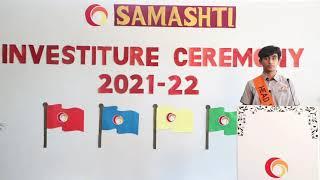 Samashti Student Council leaders of 2021-22 - Siddardh Naidu