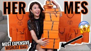 OMG! My Most EXPENSIVE Hermes Unboxing Haul! Rare Birkin or Kelly? How much did I have to SPEND?