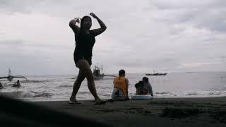 swimming at the high tide(seaside) @balasubastv5644