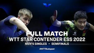 FULL MATCH | Truls Moregard VS Liang Jingkun | MS SF | WTT Star Contender ESS 2022