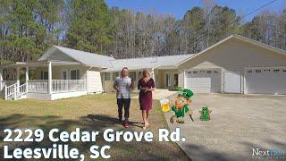 Home For Sale in Gilbert South Carolina by NextGen Real Estate | 2229 Cedar Grove Rd. Leesville SC