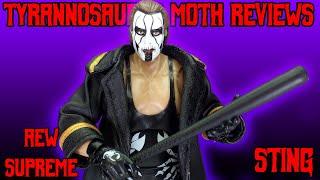 Jazwares AEW Supreme Collection Sting figure review