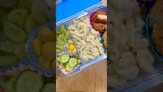 Macaroni & Nuggets for Nova’s lunch  #lunchformytoddler #pasta #chicken #broccoli #bentonoods