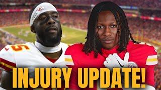 Kansas City Chiefs Get Huge INJURY NEWS About Hollywood Brown & Jaylen Watson! Brown RETURNING Soon?