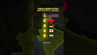 超越日本，全球第四？ 網友：不不不，印度已經是世界第一大經濟體了，我們其他國家怎敢和印度比#地圖 #