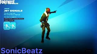 Fortnite - Jet Signals Emote [Hip-Hop/Trap RemiX]「SonicBeatz」