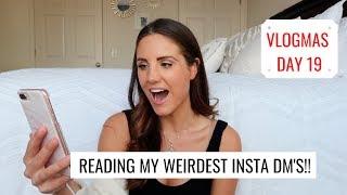 READING MY WEIRDEST INSTAGRAM DM'S | Molly J Curley