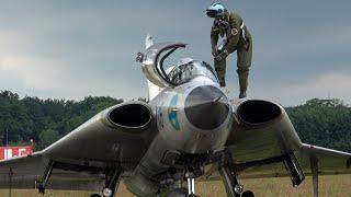 4Kᵁᴴᴰ Saab Sk 35C Draken Start up, Taxiing & Display - Great RM6B Engine Sound !!