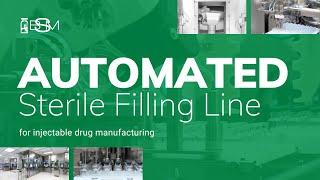 Fully automated sterile filling line at Berkshire Sterile Manufacturing