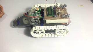 Automatic Vacuum Cleaner Robot Project