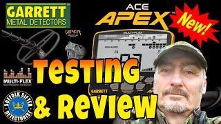 NEW Garrett ACE Apex | Real Life Testing & Review | Metal Detecting 2020