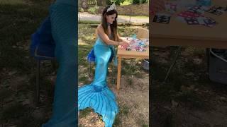 Vlog als Meerjungfrau auf einem Sommerfest | Mermaid Alicia #mermaid #meerjungfrau #vlog #cosplay