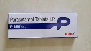 Brand Name Series || Drug #556 || Tab P-650 || Paracetamol || Fever || Headache