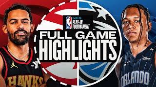 HAWKS at MAGIC | #SoFiPlayIn | FULL GAME HIGHLIGHTS | April 15, 2025