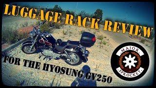 Review of the hyosungwholesale.com luggage rack for the Hyosung GV