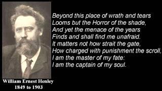 Invictus ~ poem by William Ernest Henley with text