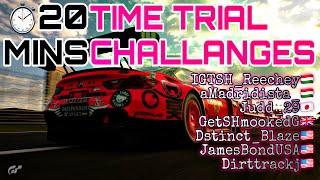 Gran Turismo Sport | 20 MINS LONG GT3 TIME TRIAL CHALLANGES /// 420 & 18+