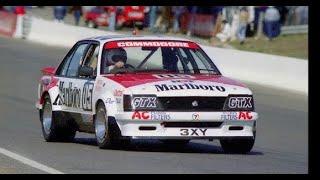 4K Bathurst 1982 Peter Brock first two laps and last lap in VH HDT Commodore