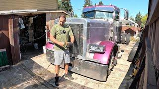 Установка сцепного седла 5th wheel install on a Peterbilt 379