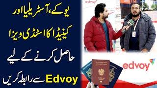 UK, Australia aur Canada ka study visa hasil krnay k liye Edvoy se rabta kren…