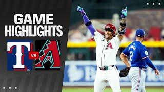 Rangers vs. D-backs Game Highlights (9/11/24) | MLB Highlights