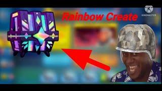 I Got A Rainbow Create Part-6 || Create Opening  || SaddaXpro op YT