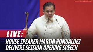 LIVE: House Speaker Martin Romualdez delivers speech at the opening of session on November 25