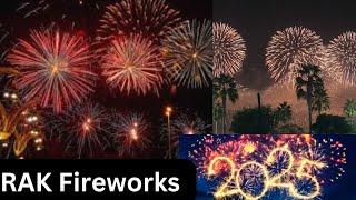 Rak fireworks 2025 #Ras Al Khaimah new year celebration #droneshow #fireworks display newyear eve