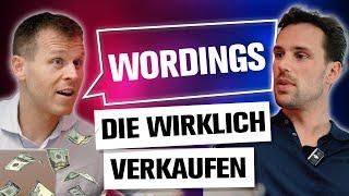 Verkaufstraining: Wordings die wirklich funktionieren!