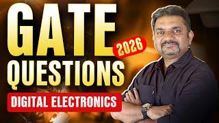 GATE 2026 DIGITAL ELECTRONICS കുറച് QUESTION ANSWERS ചെയ്താലോ PART 13