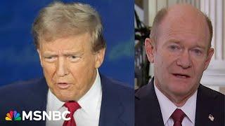 Sen. Coons: Trump refuses to ‘choose freedom over authoritarianism’ and back Ukraine