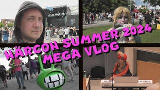 Närcon Summer 2024 - Mega Vlog