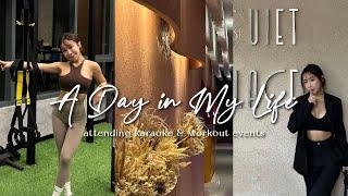 A DAY IN MY LIFE | KL Events, workout, what I eat, etc 