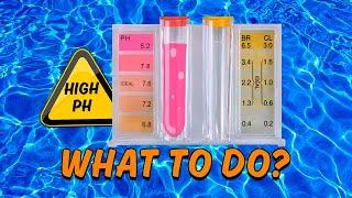 The pH of the Pool is High?